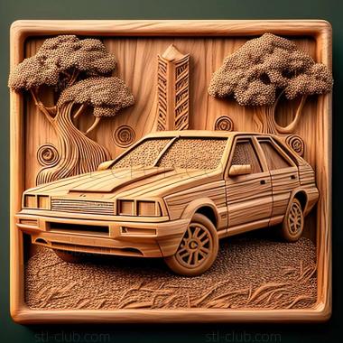 3D мадэль Ford Sierra (STL)